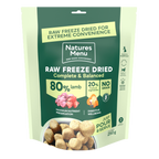 Natures Menu 80% Lamb Freeze Dried Dog Food Nuggets 5 x 250g