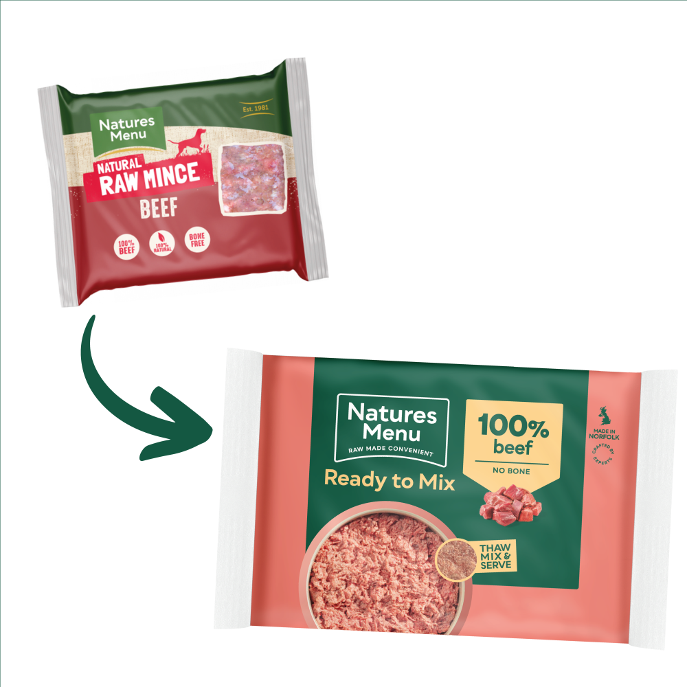 Natures Menu Ready to Mix Beef 12 x 400g