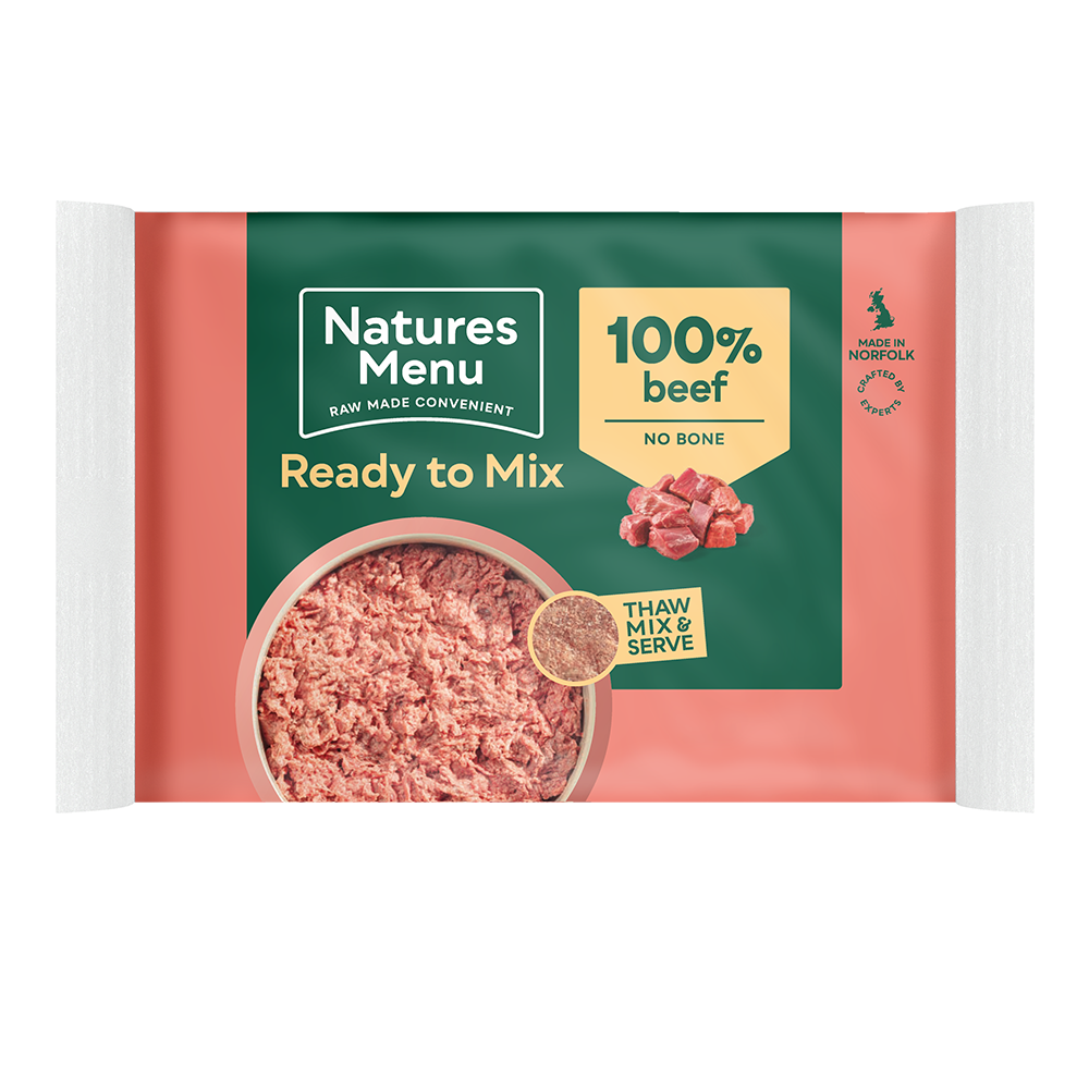 Natures Menu Ready to Mix Beef 12 x 400g