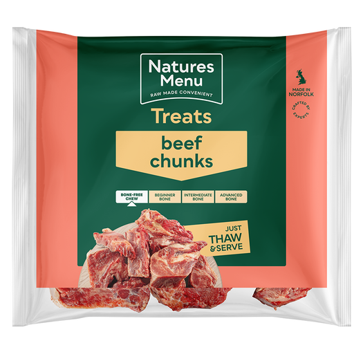 Frozen Treats Beef Chunks (1 x 1kg)