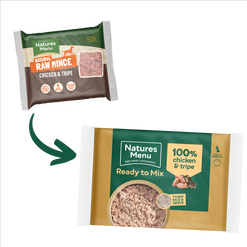 Natures Menu Ready to Mix Chicken & Tripe 12 x 400g