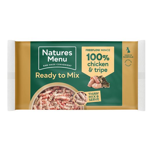 Natures Menu Ready to Mix Chicken & Tripe 1 x 2kg