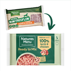 Natures Menu Ready to Mix Lamb 1 x 2kg