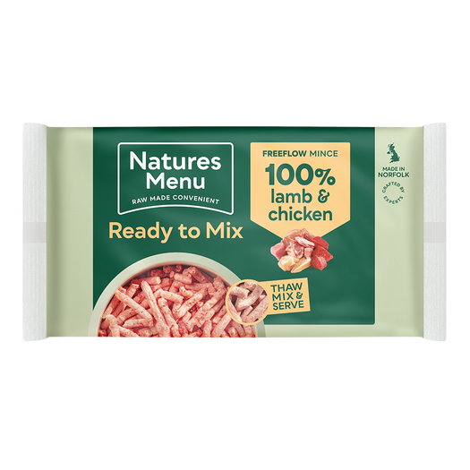 Natures Menu Ready to Mix Lamb 1 x 2kg