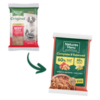 Natures Menu 60% Beef & Chicken Complete Raw Dog Food Block 12 x 300g