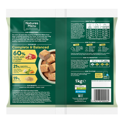 Natures Menu 60/40 Complete and Balanced Lamb & Chicken 1 x 1kg