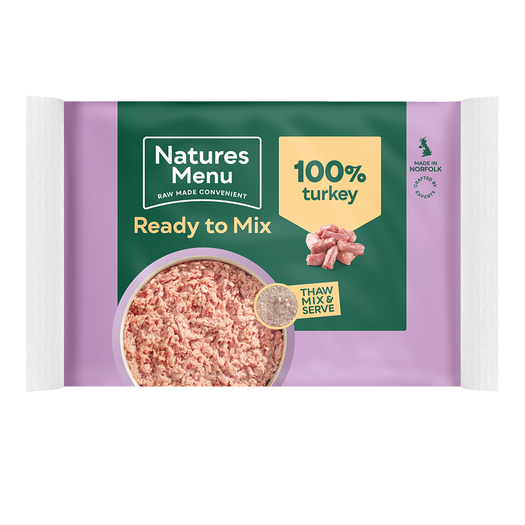 Natures Menu Ready to Mix Turkey 12 x 400g